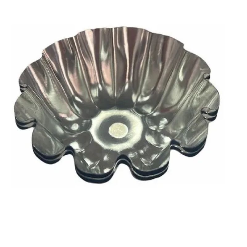 PASTELERIUS - Pack X6 Molde Mini Tartaleta Moldes Tarta De Coctel Flor 5.5