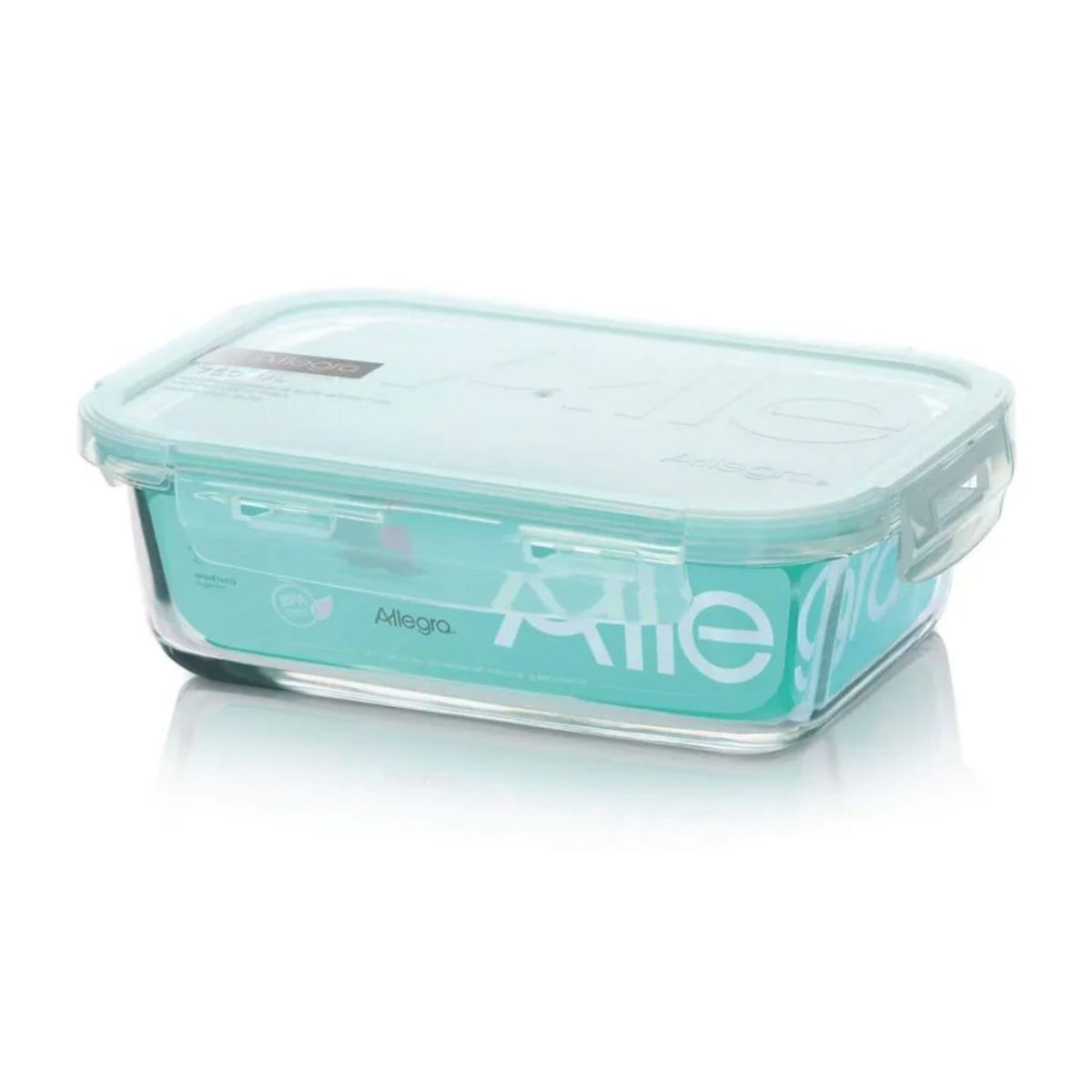 ALLEGRA - Contenedor Hermético De Vidrio Allegra 750mL Rectangular