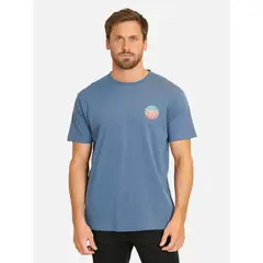 RIP CURL - Polera MC Rush Azul Hombre - Azul