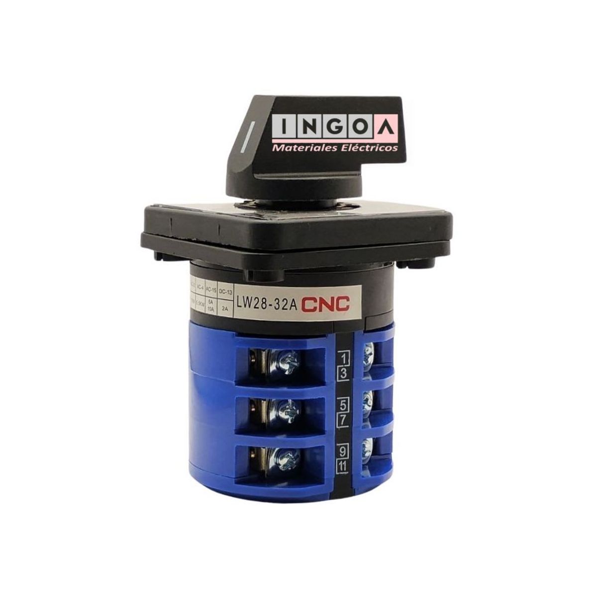 GENERICO - Selector 3 Posiciones Tipo Pacco 32A