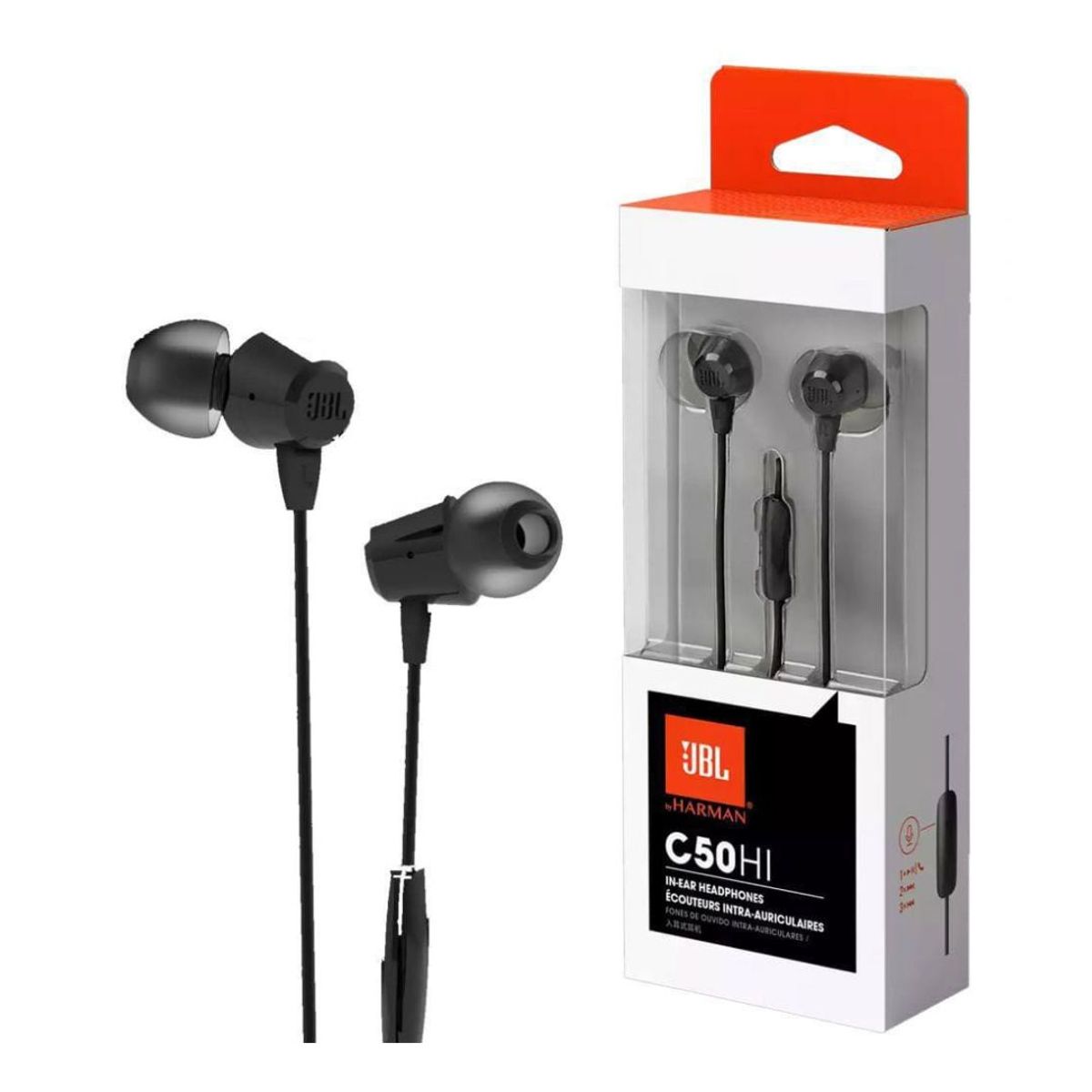 JBL - Audífonos JBL C50HI - Negro