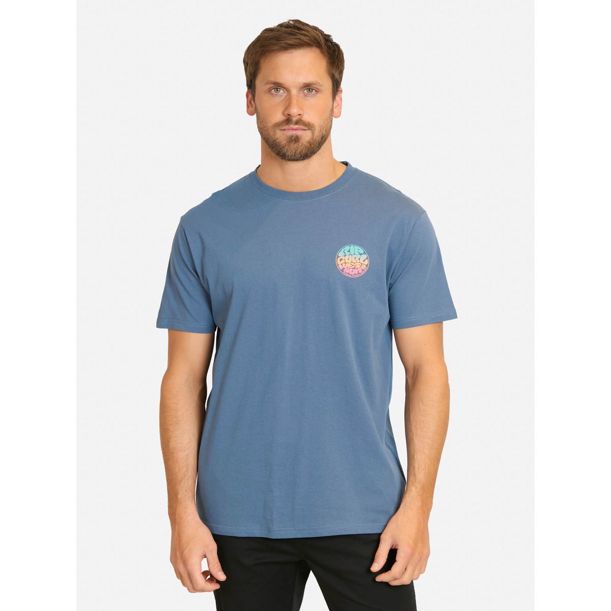 RIP CURL - Polera MC Rush Azul Hombre Rip Curl - Azul