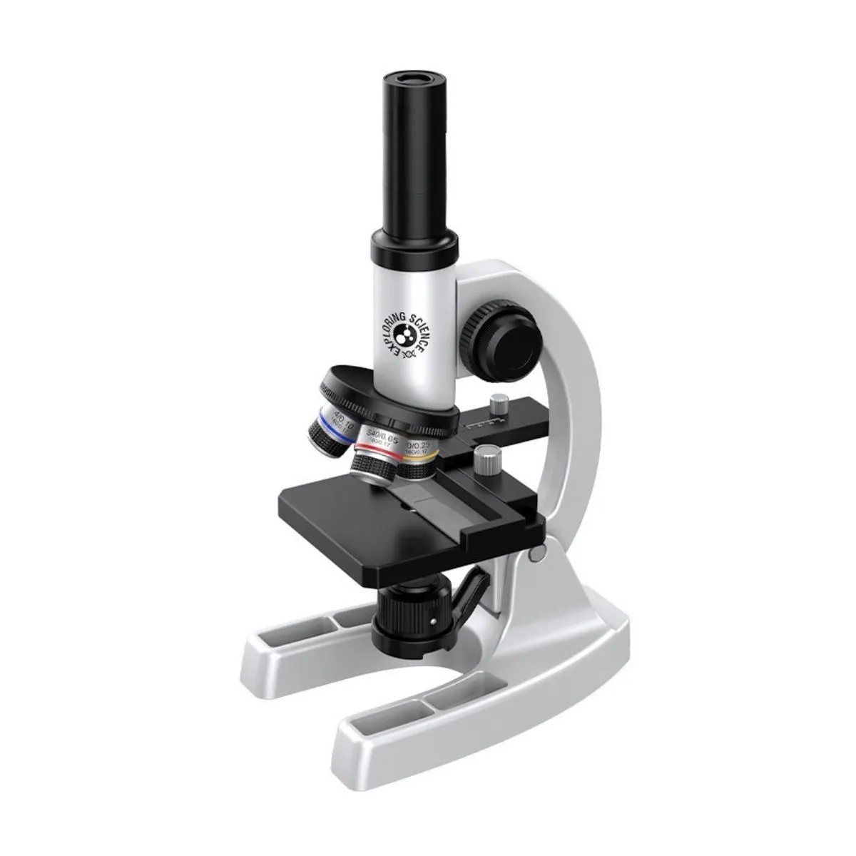 NOVYSTOR - Microscopio Profesional 16000X con Accesorios y Muestras