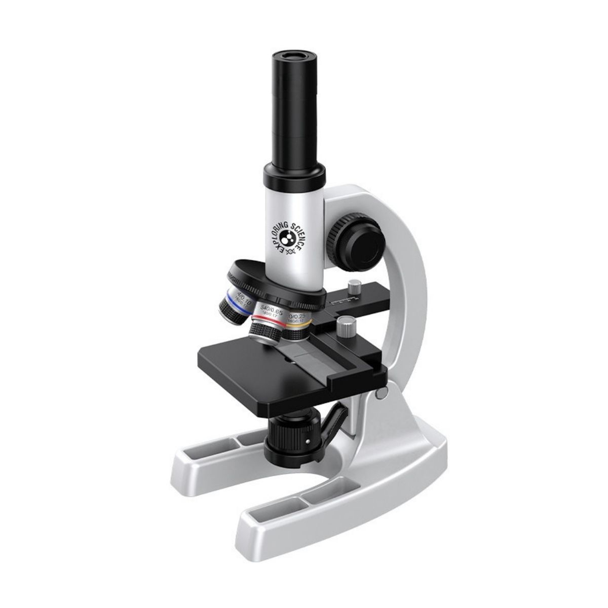 NOVYSTOR - Microscopio Profesional 16000X con Accesorios y Muestras