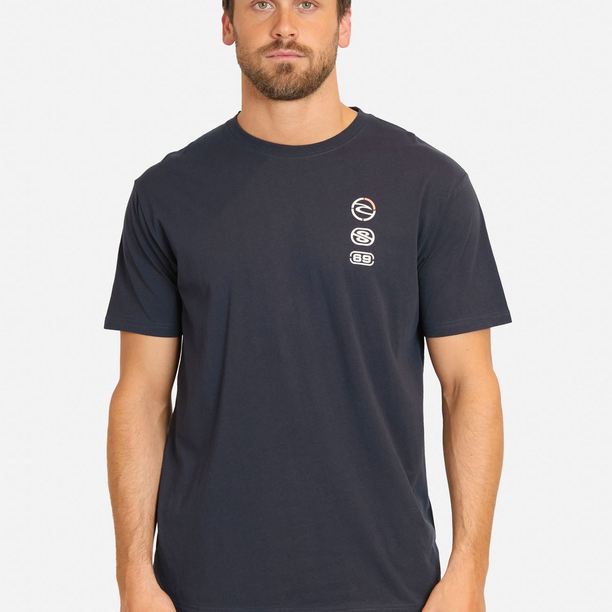 RIP CURL - Polera MC Dune Azul Hombre Rip Curl - Azul