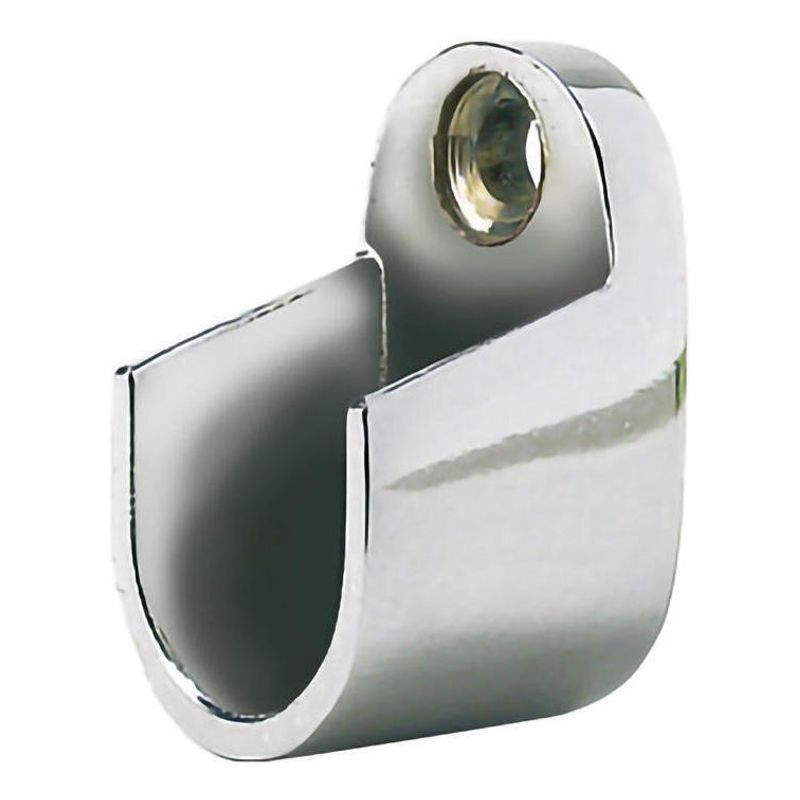 DVP - Soporte Barra Oval Metal Cromado Dvp