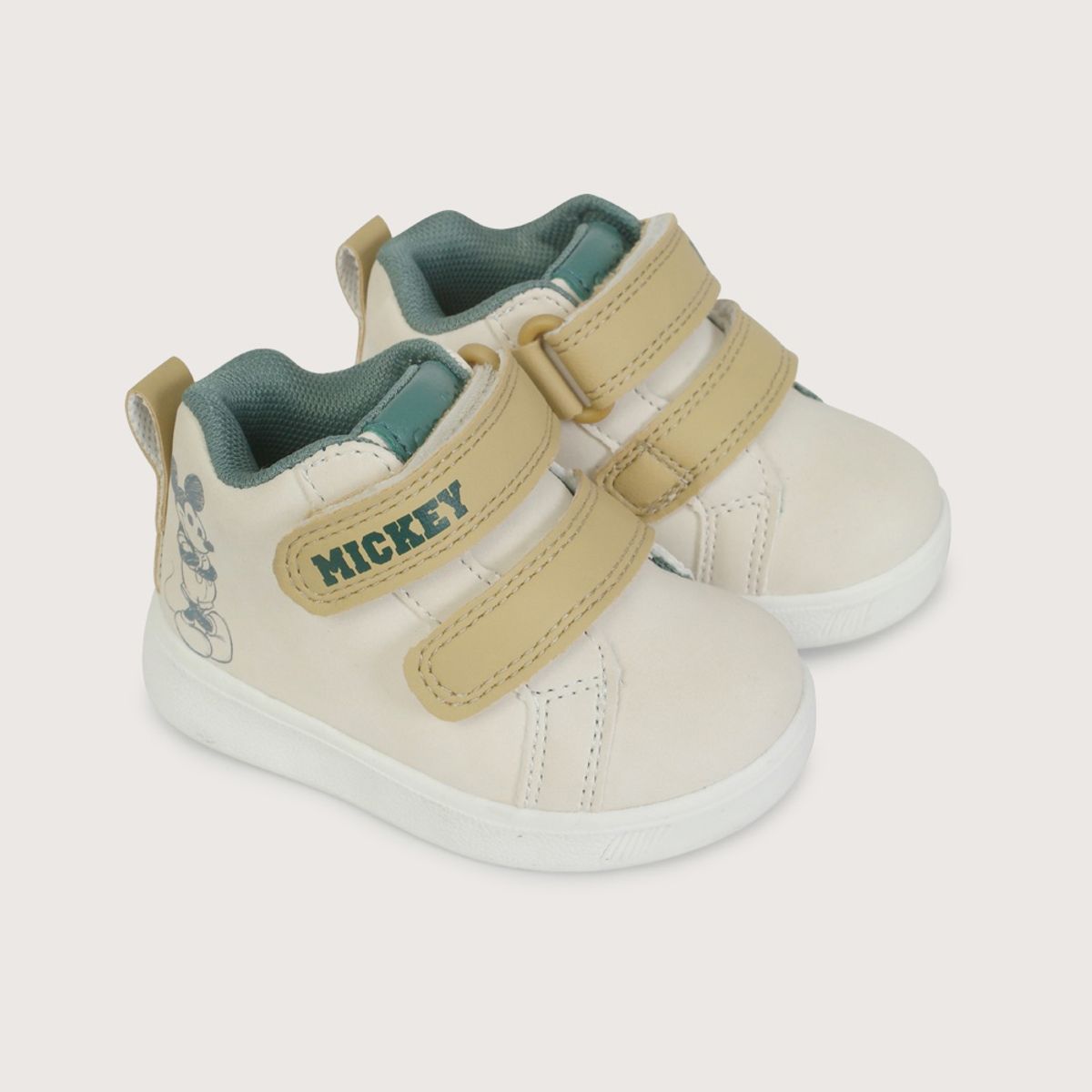 OPALINE - Zapatilla primeros pasos disney beige de niño 40770