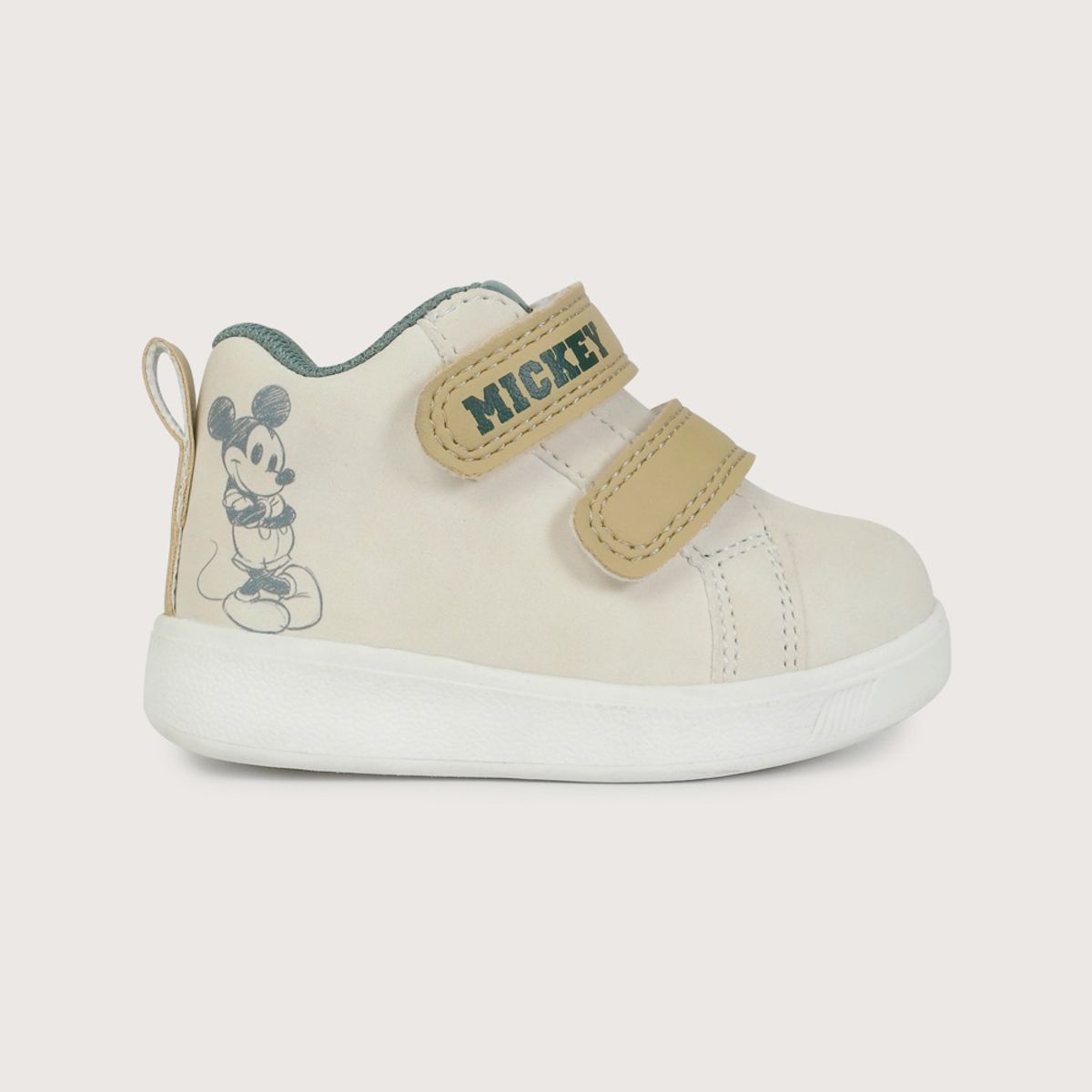 OPALINE - Zapatilla primeros pasos disney beige de niño 40770