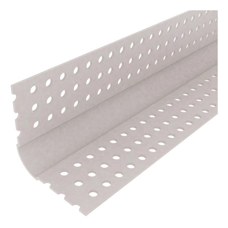 DVP - Esquinero Yeso Cartón Redondo 16x16mm 3mts Blanco Dvp
