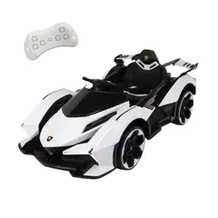 MUNDO ONLINE - Auto Eléctrico para Niños Con Control Remoto Luces y Sonido