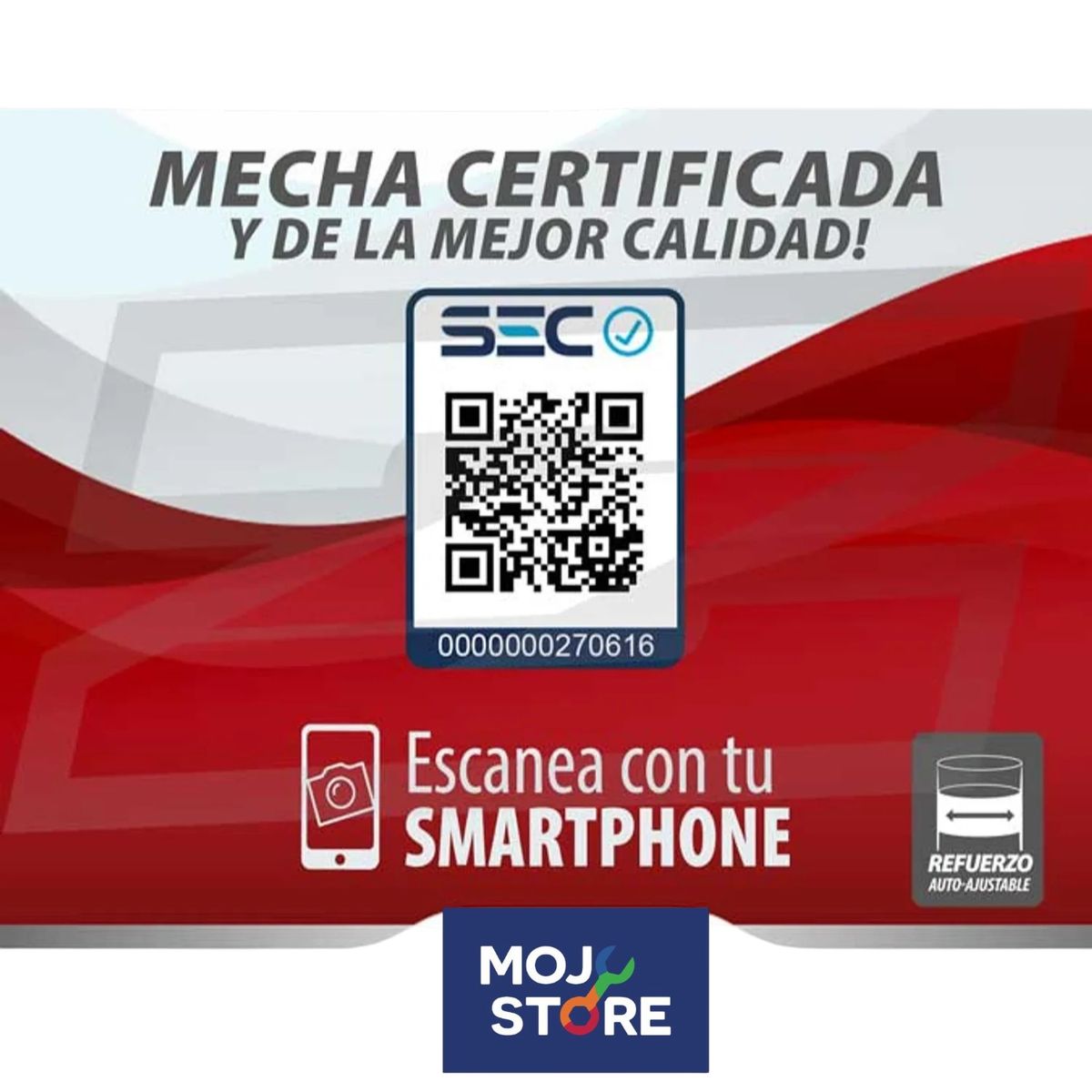 ZETACOM - Mecha para Estufa CORONA SL51 120mm