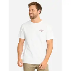 RIP CURL - Polera MC Search Hazey Days Blanco Hombre - Blanco