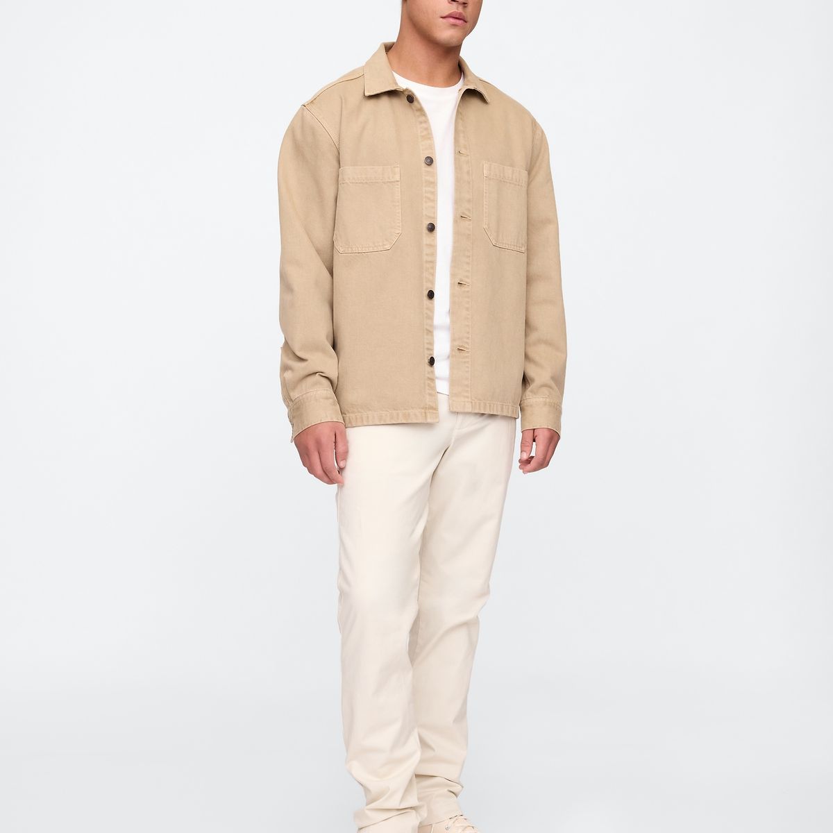 GAP - Pantalón Hombre Gap Slim Fit Khaki Beige