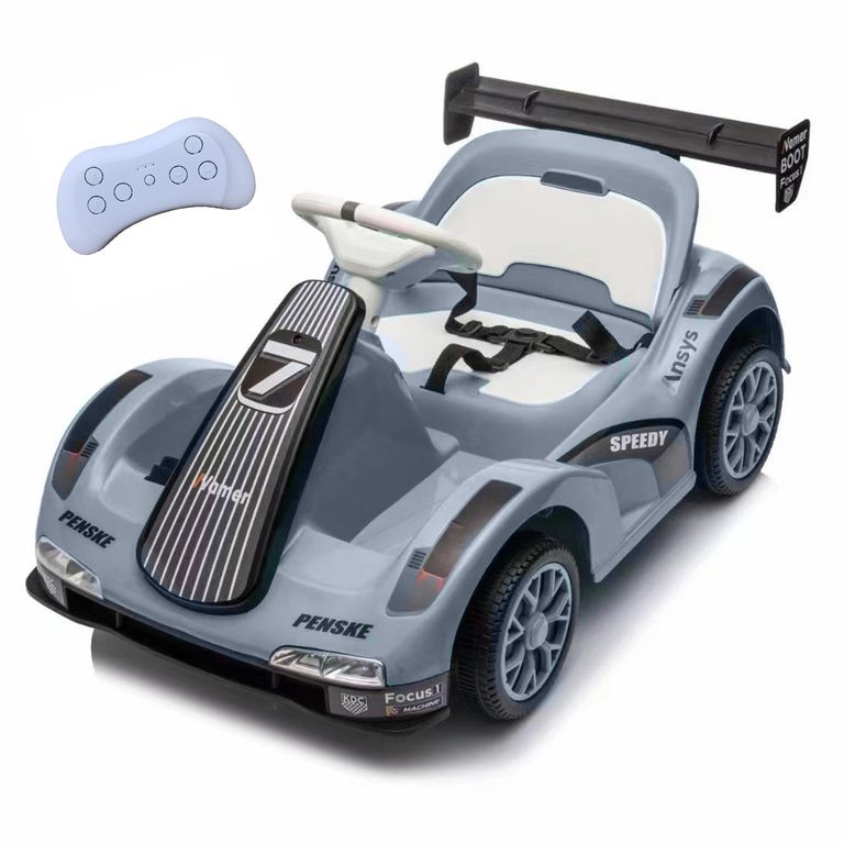 Auto Electrico Ninos Karting Con Control, Luz y Sonido