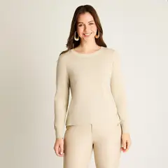 LORENZO DI PONTTI - Sweater Arena con Ribete Contrastado