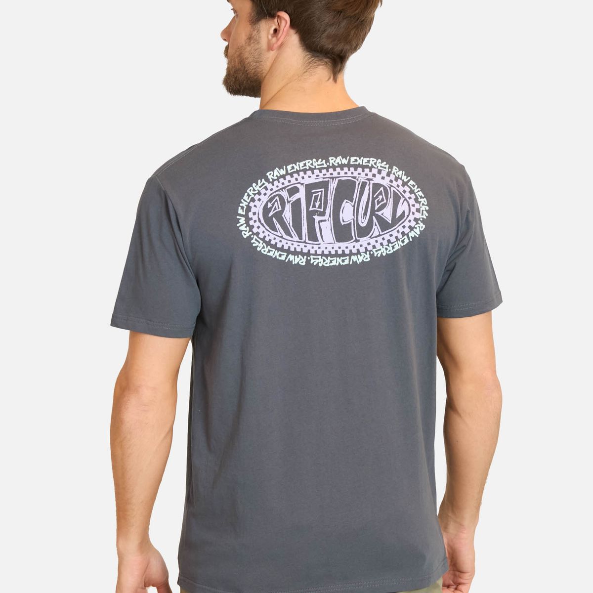 RIP CURL - Polera MC Slide Gris Hombre Rip Curl - Gris