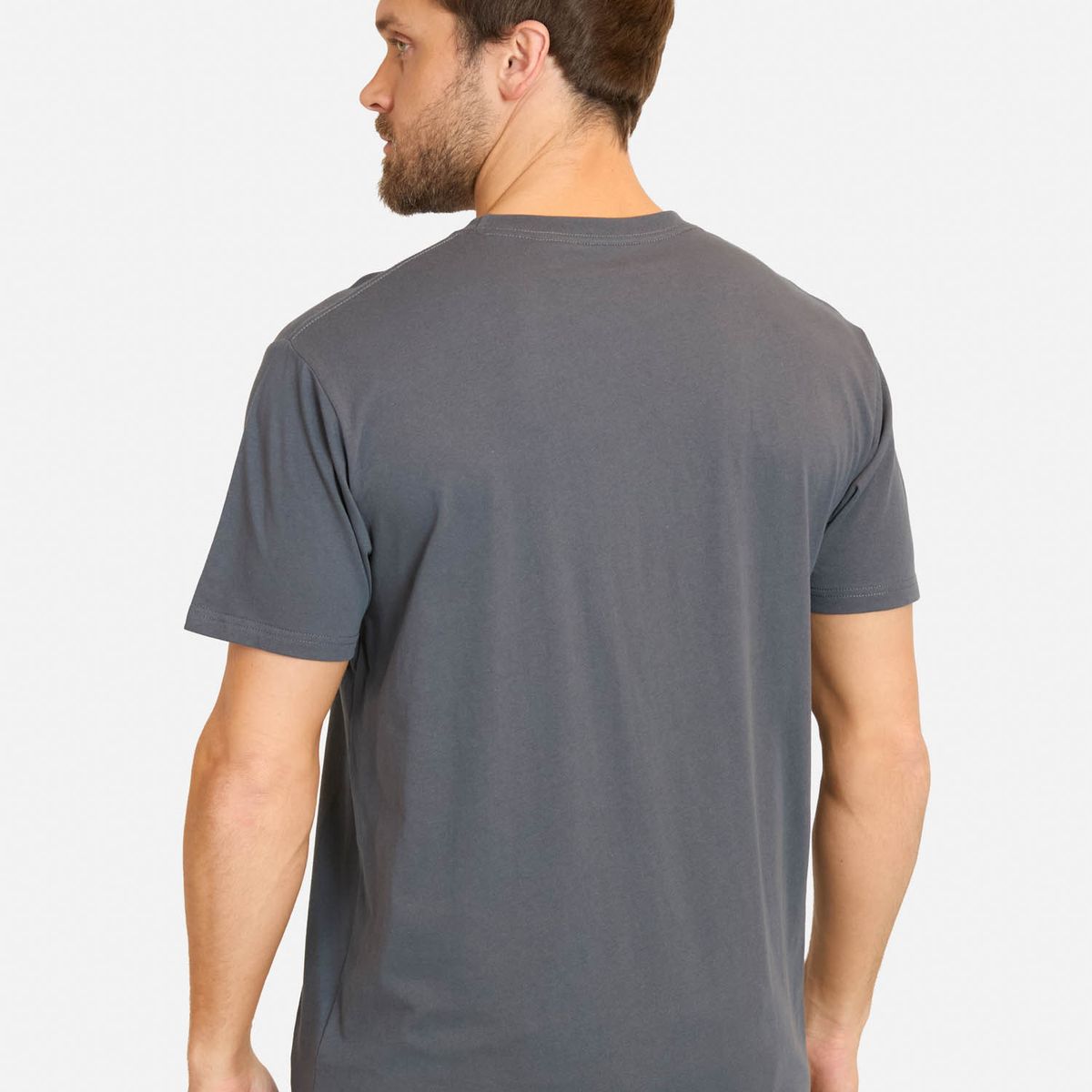 RIP CURL - Polera MC Raw Energy Line Up Gris Hombre Rip Curl - Gris