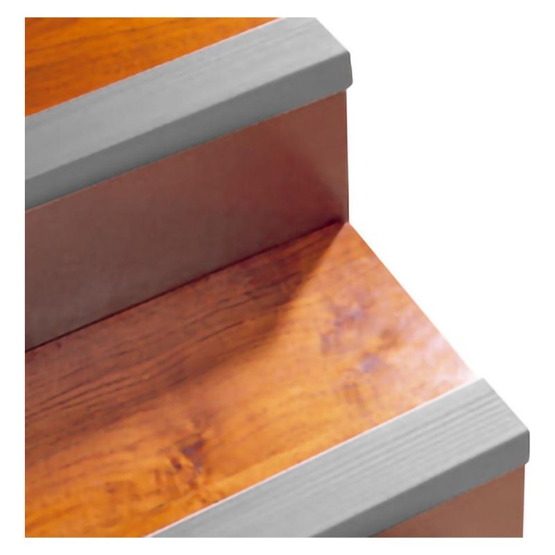 DVP - Nariz De Grada Escalera Pvc 68x40mm 3mts Gris Dvp