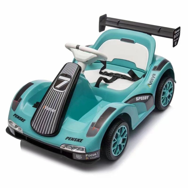 MUNDO ONLINE - Auto Eléctrico Niños Karting  Con Control, Luz y Sonido