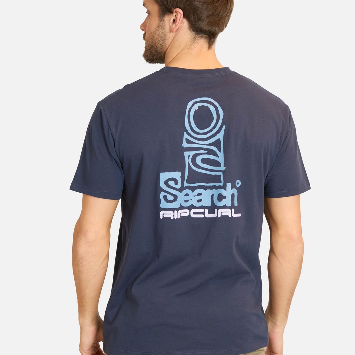 RIP CURL - Polera MC Barrel Azul Hombre Rip Curl - Azul