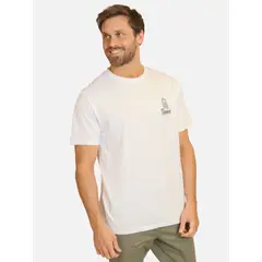 RIP CURL - Polera MC Barrel Blanco Hombre - Blanco