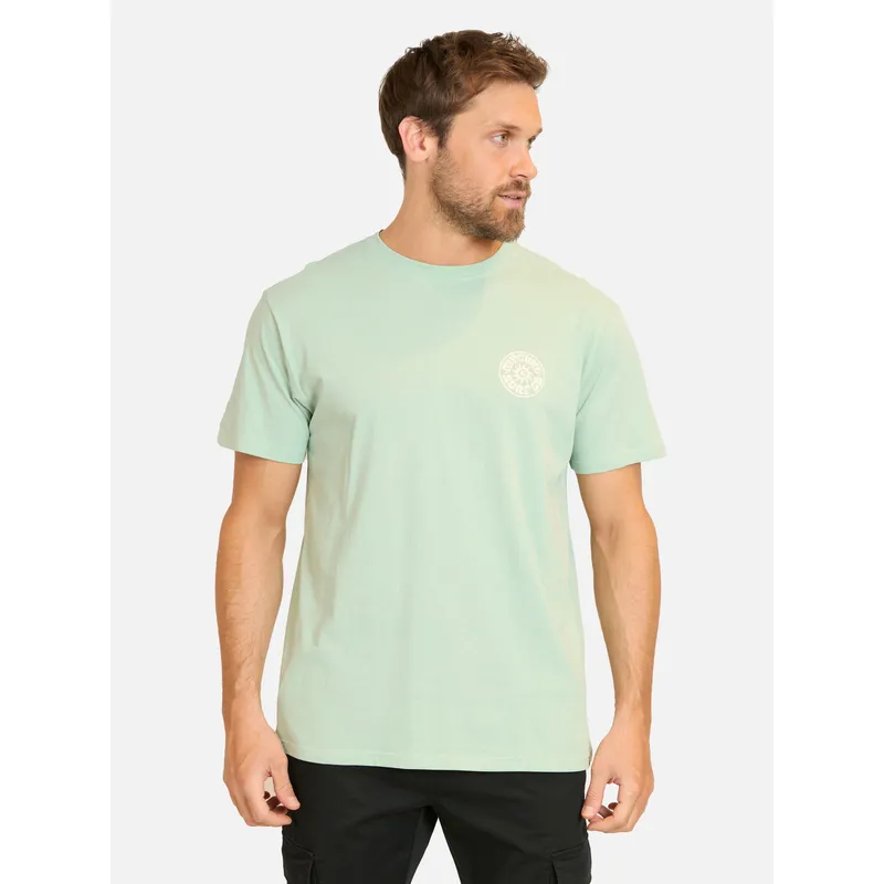 RIP CURL - Polera MC Pacific Rinse Verde Hombre Rip Curl - Verde