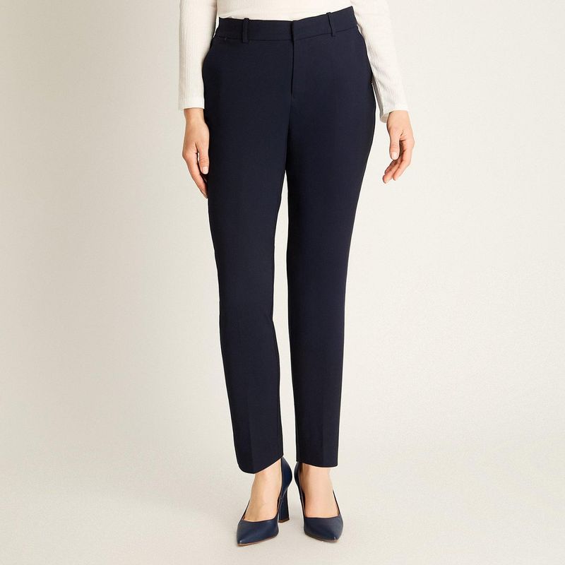 LORENZO DI PONTTI - Pantalón Formal Slim Azul