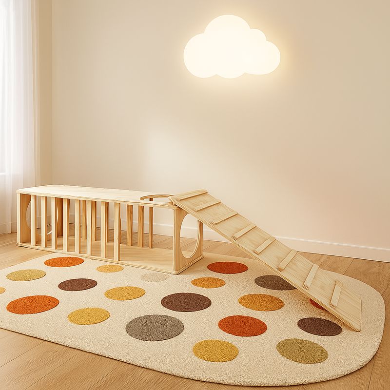 GENERICO - Túnel Montessori con Rampa Desmontable