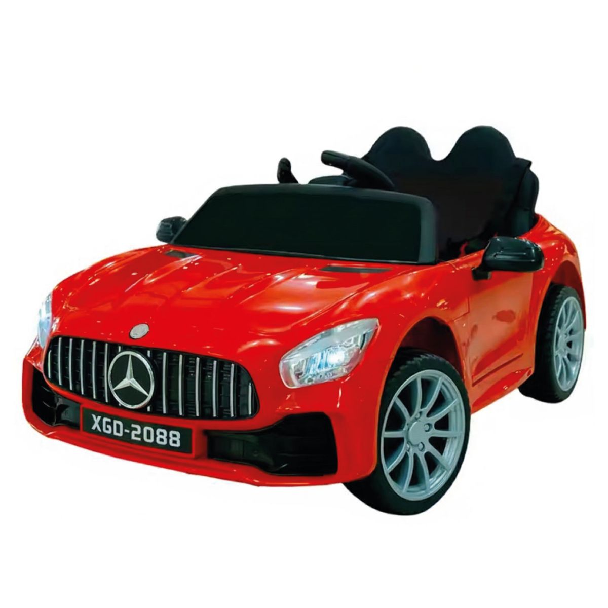 MUNDO ONLINE - Auto Eléctrico 2 Asientos Mercedes GLC Control, Luz y Sonido