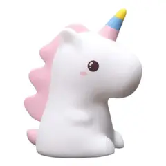 GENERICO - Lámpara Diseño Unicornio Espanta Cuco Para Bebé Y Niños
