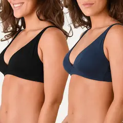 FLORES - Pack De 2 Sostenes Mujer