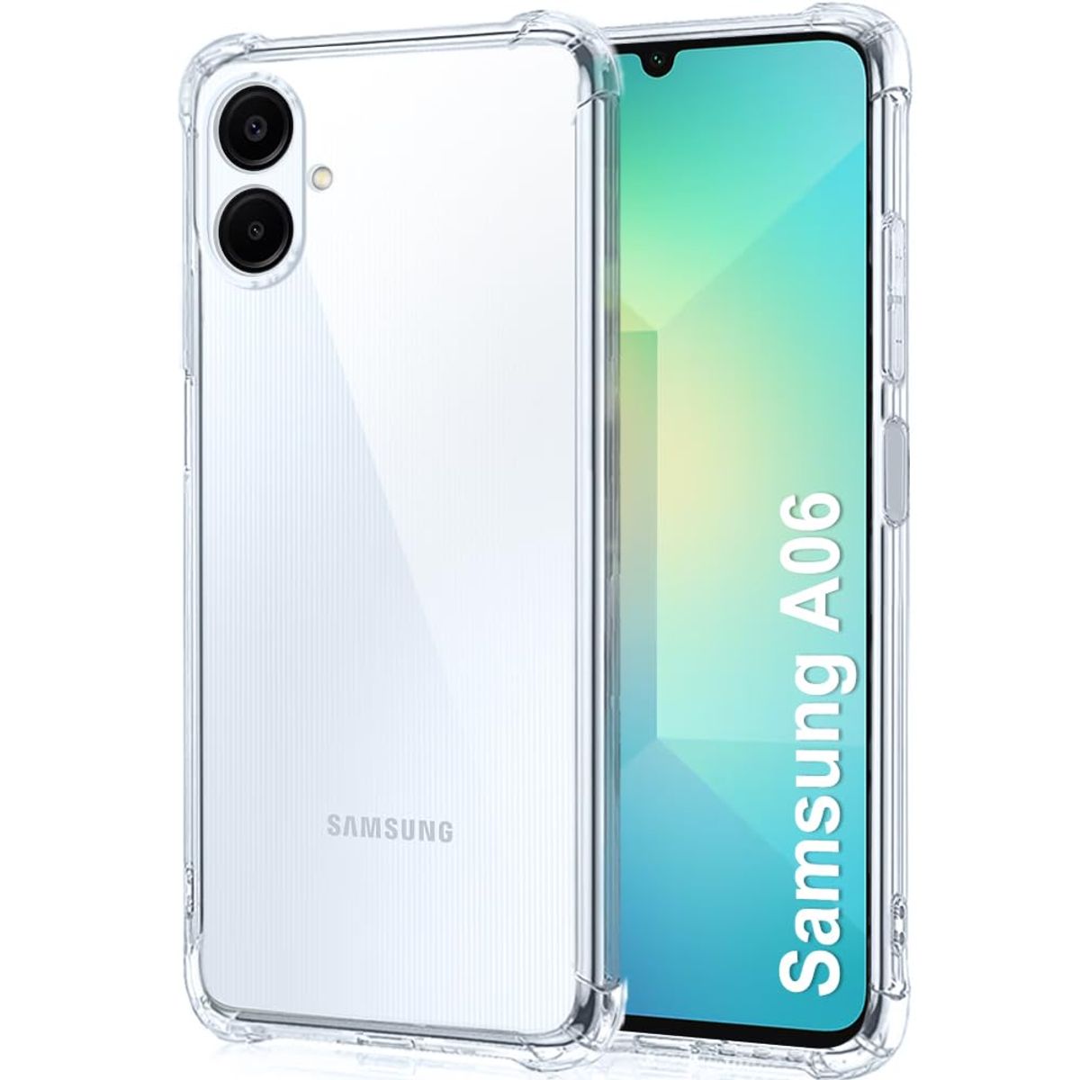 GENERICO - CARCASA PARA GALAXY A06 LTE  5G - ESQUINAS REFORZADAS