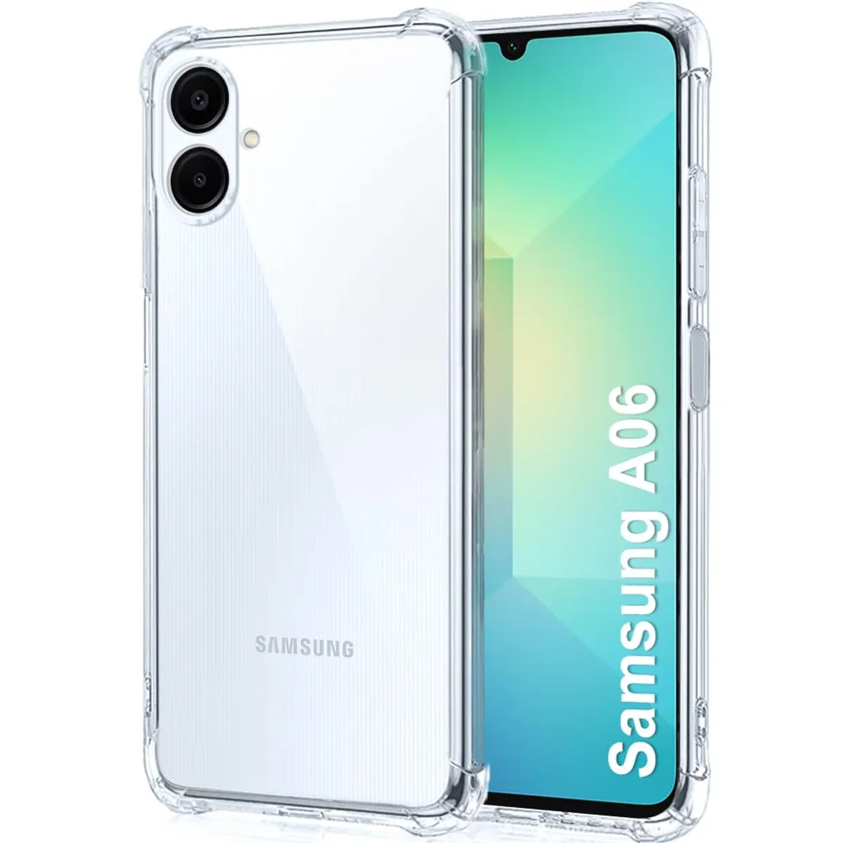GENERICO - CARCASA PARA GALAXY A06 LTE  5G - ESQUINAS REFORZADAS