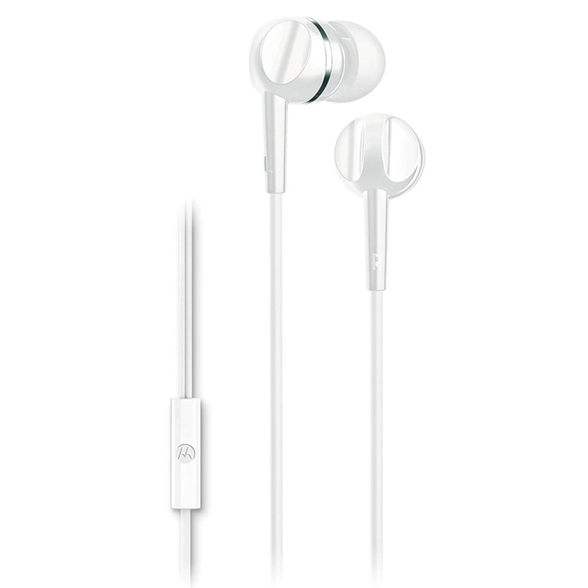 MOTOROLA - Audifonos Motorola Moto Earbuds 105 Manos libres in-Ear - Blanco