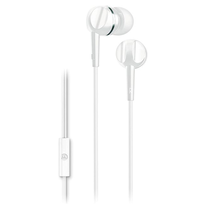 MOTOROLA - Audifonos Motorola Moto Earbuds 105 Manos libres in-Ear - Blanco