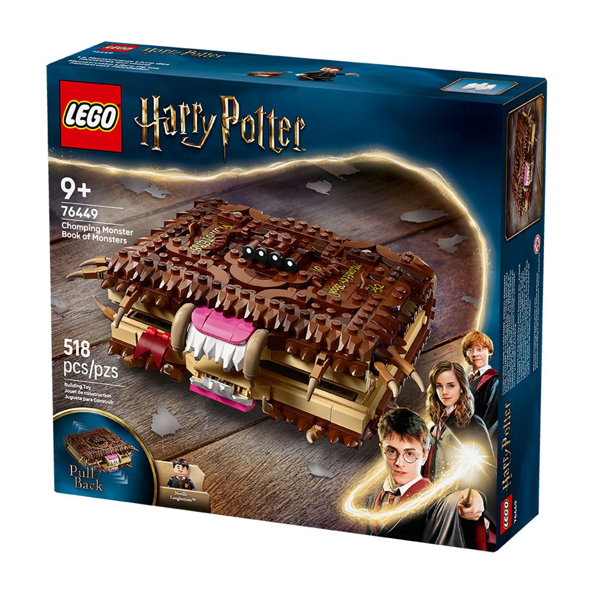 LEGO - LEGO Monstruoso Libro de los Monstruos Mordedor (76449)