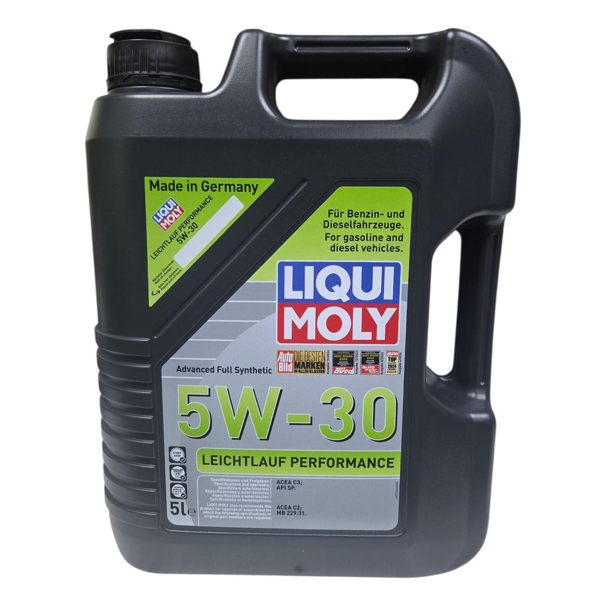 LIQUI MOLY - Aceite Para Motor 5w 30 Liqui Moly Leichtlauf Sintetico 5l