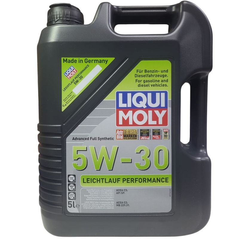 LIQUI MOLY - Aceite Motor Liqui Moly 5w30 Sintético Leichtlauf 5L D-B-Gas