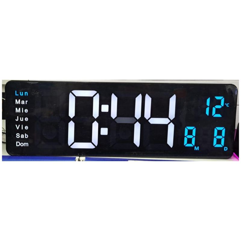 GENERICO - Reloj De Pared Digital Decorativo Led