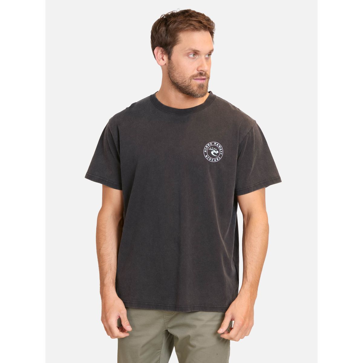 RIP CURL - Polera MC Surfero Negro Hombre Rip Curl - Negro