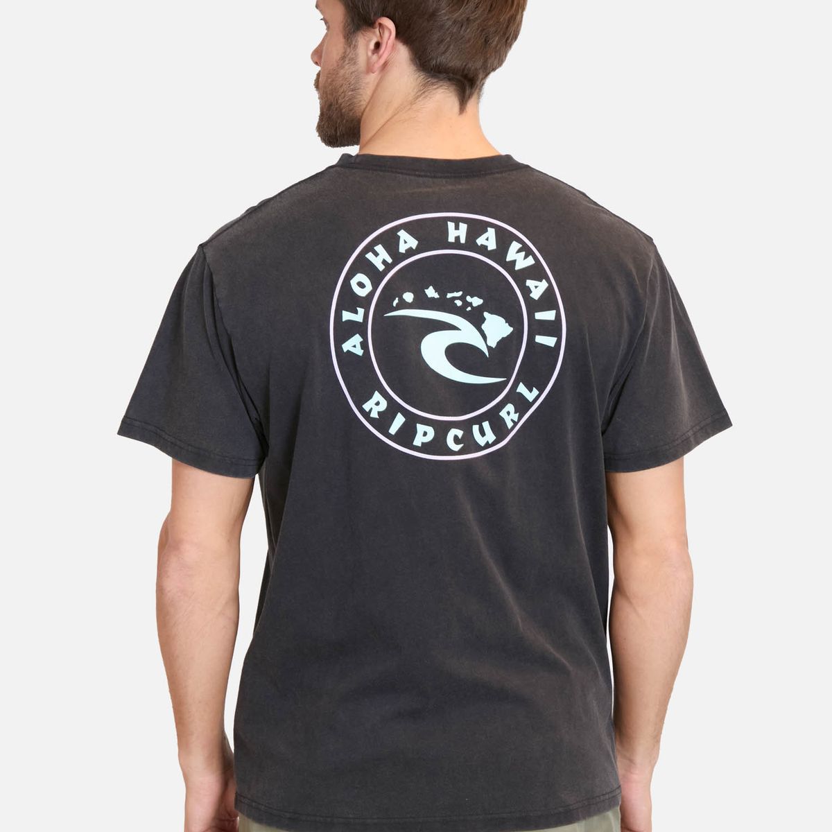 RIP CURL - Polera MC Surfero Negro Hombre Rip Curl - Negro