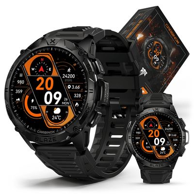 Carbinox Smartwatch Blaze Gps Táctil Amoled Waterproof Sport