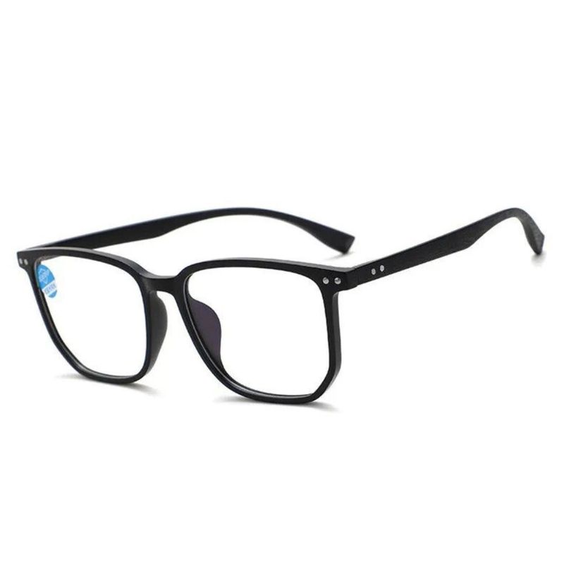 GENERICO - Lentes anti luz azul cuadrado sin aumento