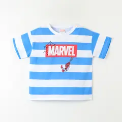 MARVEL - Polera Manga Corta Niño Spiderman Colgando Blanco
