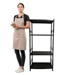 PROCHEF - Estante Deco 4 Bandejas Acero 60x40x132 cm