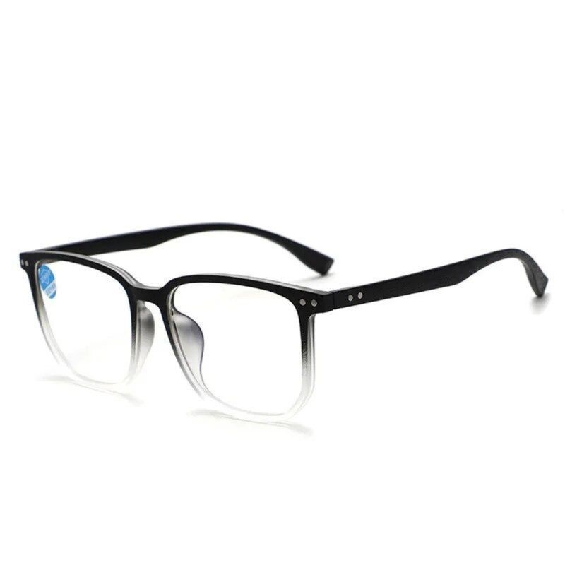 GENERICO - Lentes anti luz azul cuadrado sin aumento