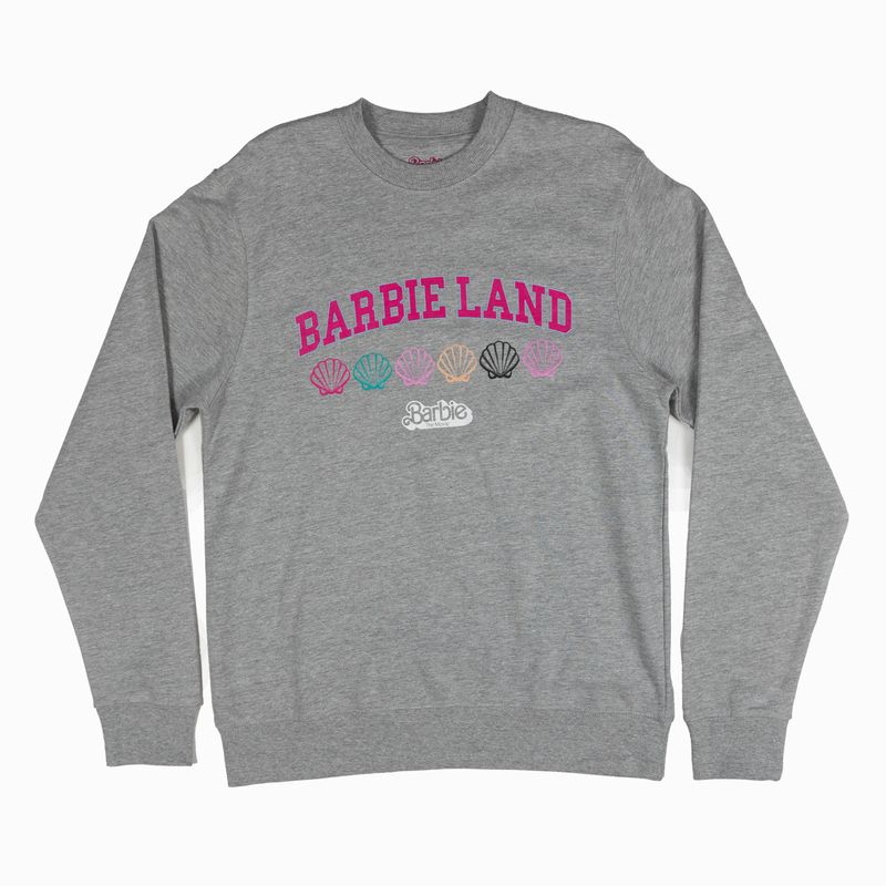 BARBIE - Poleron Mujer Land Gris Barbie