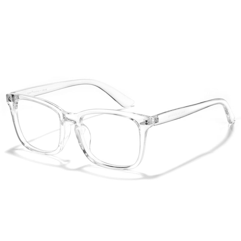 GENERICO - Lentes anti luz azul cuadrado sin aumento