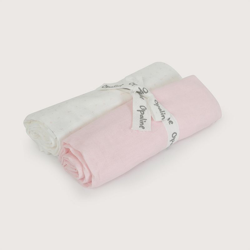 OPALINE - Pack de 2 tutos de muselina niña 40707