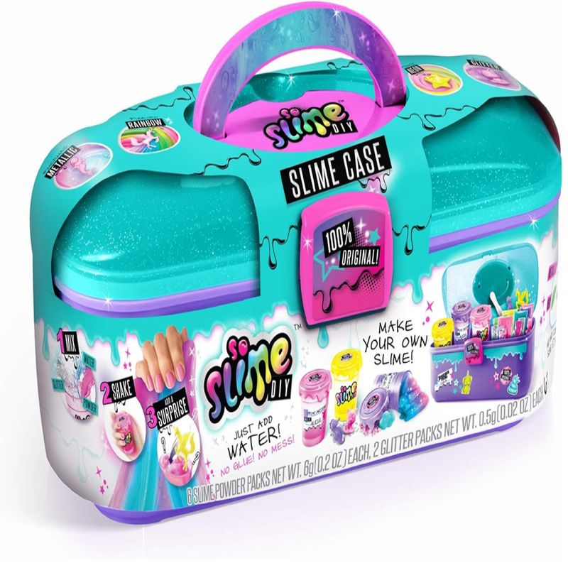 CANAL TOYS - Set de almacenamiento DIY Case Shaker SLIME PARA NIÑOS